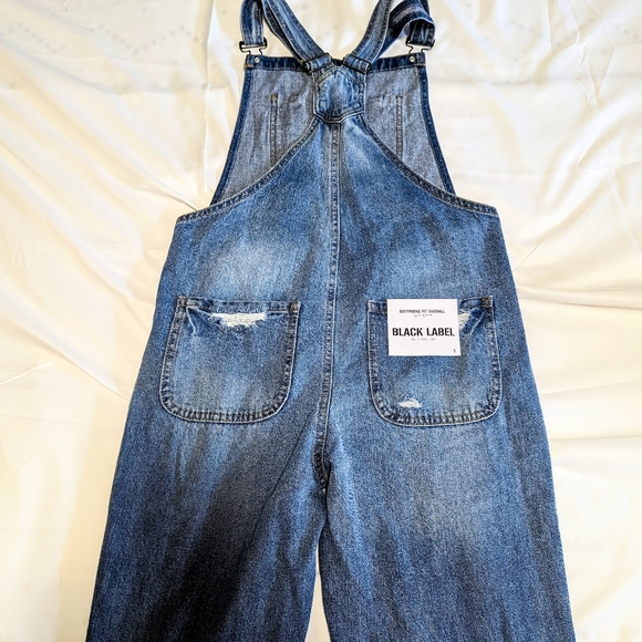 Black Label Boyfriend Fit Overalls | NWT | New With Tags | small - Picture 5 of 16
